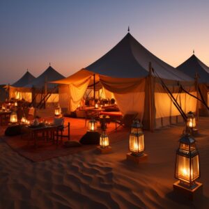 Evening Desert Safari with BBQ Dinner